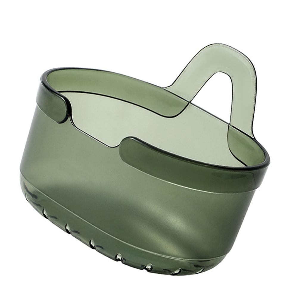 Wandbehangener Aufbewahrungskorb mit Bodenablaufloch Wandorganizer mit Haken für Küche Badezimmer