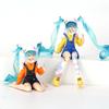 Hatsune Miku Anime Figure Lollipop Noodle Stopper Kawaii Blue Hair Pvc Collectible Desktop Home Decor Ornament Birthday Toy Gift