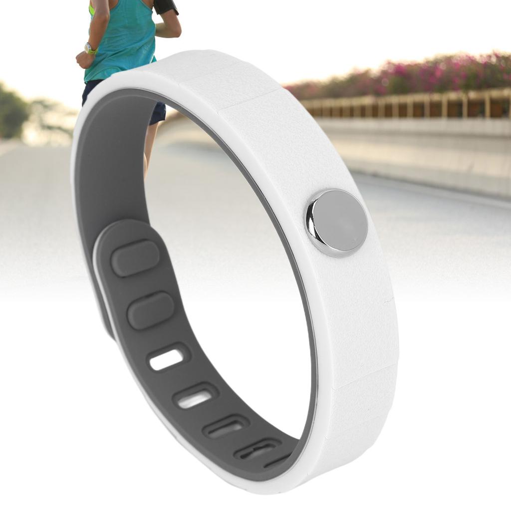 Bracelet d'Énergie Sportive Ion Négatif Non Statique Silicone Hiver Élimination Électrostatique Bracelet de Poignet