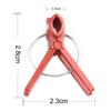 50PCS Plant Grafting Clip Plastic Premium Garden Tools For Cucumber Eggplant And Watermelon Round/Flat Mouth Anti-fall Clamps