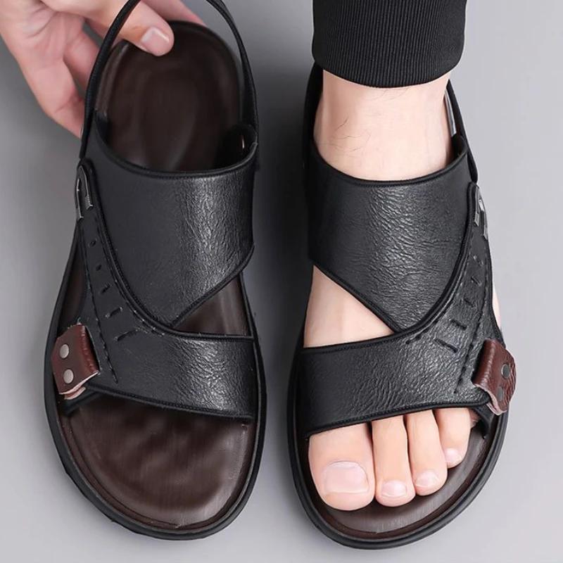 Fashion Outdoor Men's Sandal Height with Platform Non-slip In Welcome Deal Clearance Sale Casual 2025 Styles Eva Breathable 39 Male Shoe
