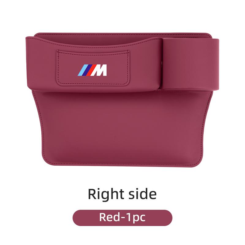 Hot 2025 Detachable Car Seat Gap Organizer Box Console Crevice Storage Bag For BMW 1 3 5 Series X1 X4 X5 X7 G20 G38 F20 F39 F48