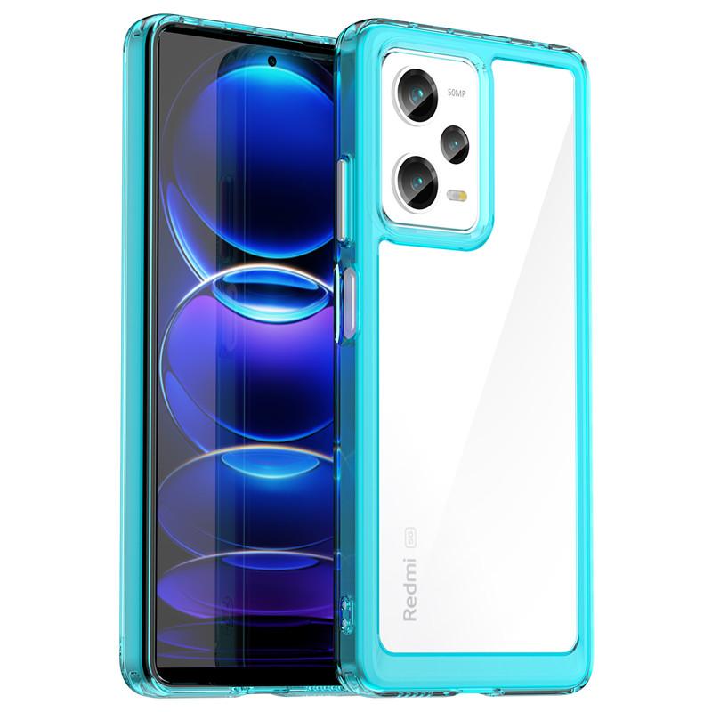 For POCO X5 Pro 5G Case POCO X4 GT X4 X5 Pro Cover Colorful Soft Edge Silicone Transparent Shockproof Bumper For POCO X5 5G Case