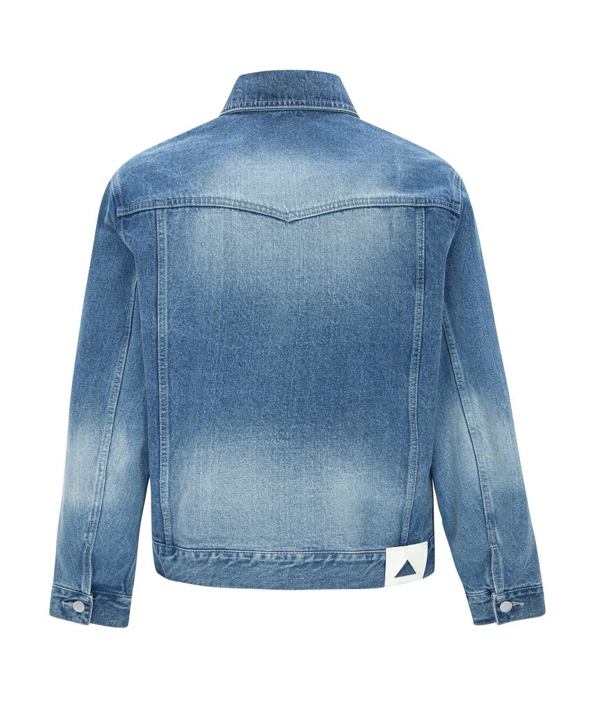 Ungimmick Western Denim Trucker Jacket (Blue)