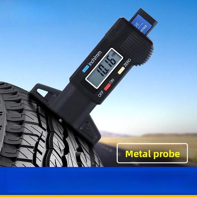 Ενδείκτης Βάθους Προφίλ Ελαστικού 0-25mm Παχύμετρο Ηλεκτρονικός Ανιχνευτής Μέτρησης