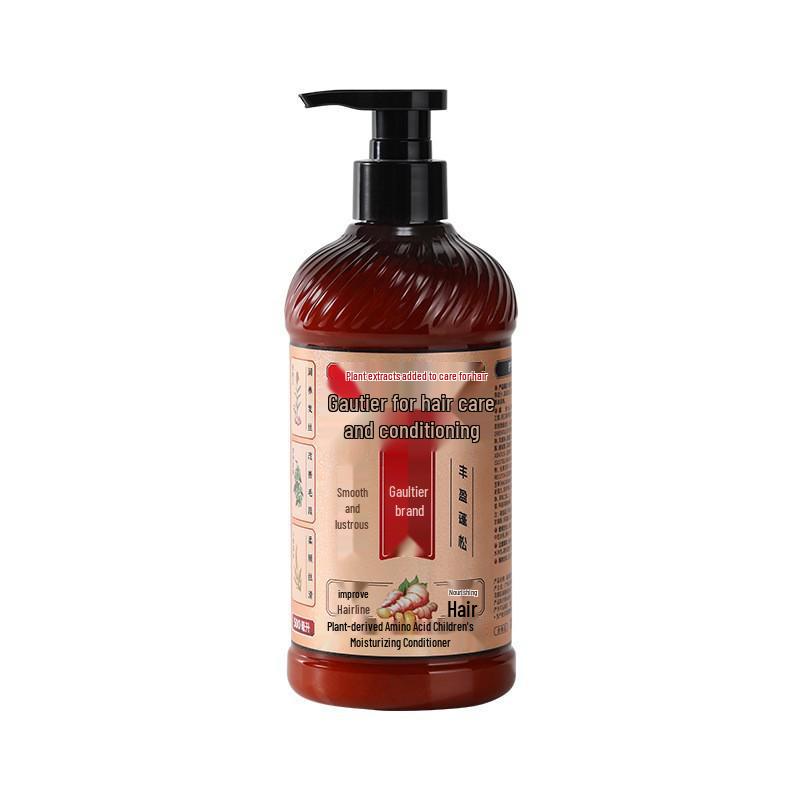 Gao Ti Ya Old Ginger King Anti-Hair Loss & Strengthening Shampoo: Plant-Based, Oil Control, Dandruff Removal, Volumizing, Smoothing.