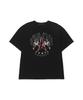 Ledeoli Emblem Star Oversized Short Sleeve T-Shirt [Black]