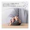 ELECOM Mouse Wireless Mouse SHELLPHA Wireless 2.4GHz Quiet Antibacterial 5 Buttons + Tilt Wheel Black M-SH30DBSKBK