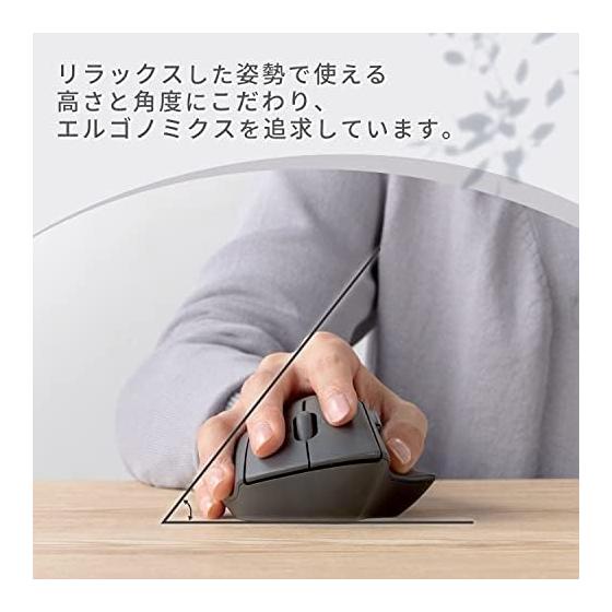 ELECOM Mouse Wireless Mouse SHELLPHA Wireless 2.4GHz Quiet Antibacterial 5 Buttons + Tilt Wheel Black M-SH30DBSKBK