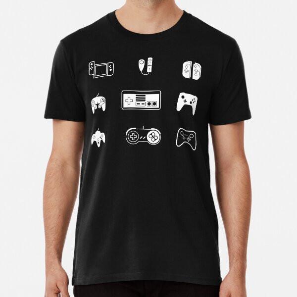 

Video game lover, controllers, retro video g S to 5XL Made in the AU/USA T-Shirt 2XL