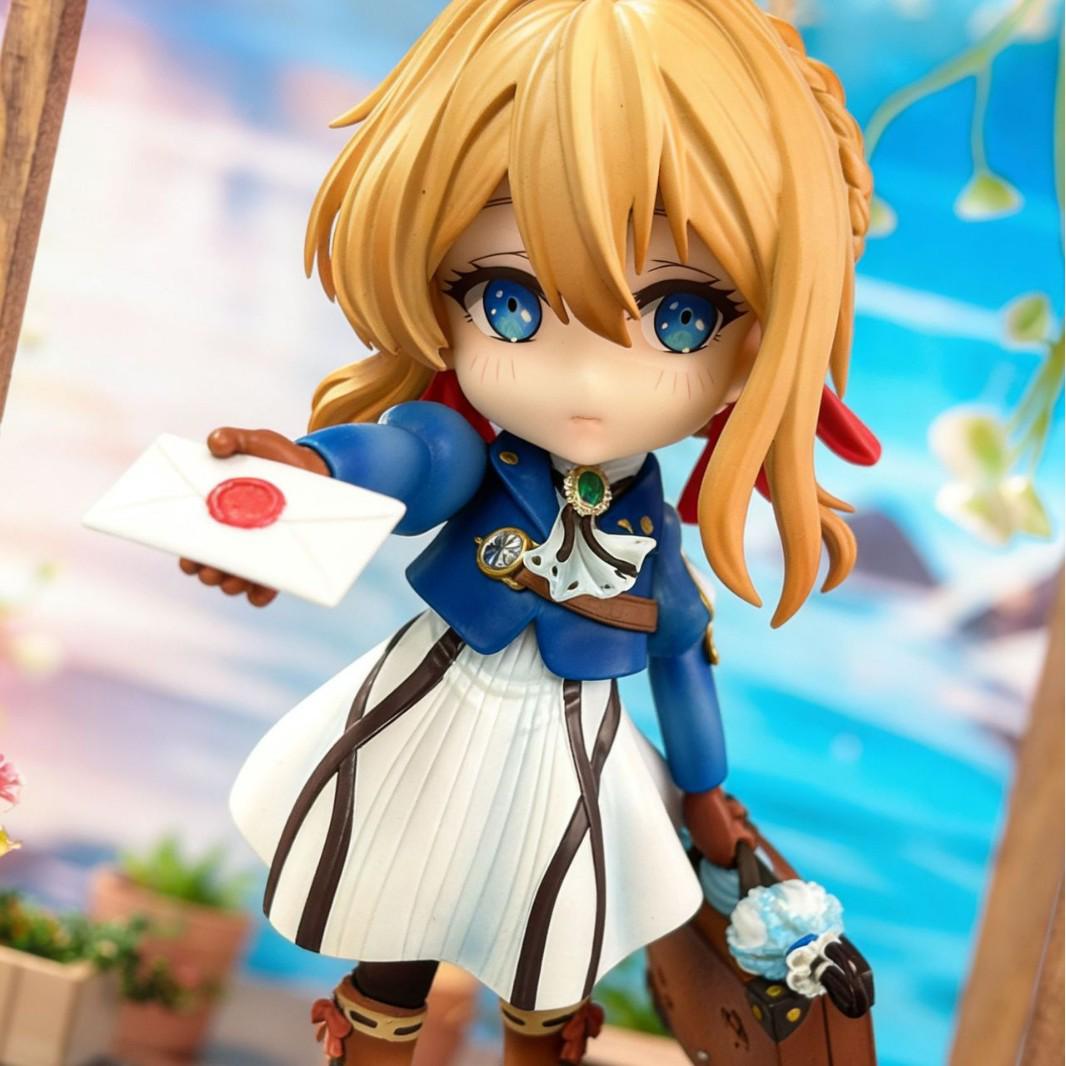 Фигурка Вайолет Эвергарден: Аниме-модель «Вечный Сад» - Милый 2D настольный орнамент