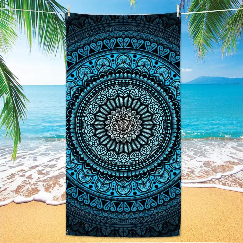 Summer Fun Print Beach Towel - Soft Absorbent Towel for Vacation Lovers,Vibrant and Stylish Designs for Everyday Use and Comfort