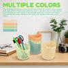48 Pcs Storage Basket Large Capacity Desktop Pencil Basket PP Desktop Pencil Holder Makeup Brush Organizer Box for School Office
