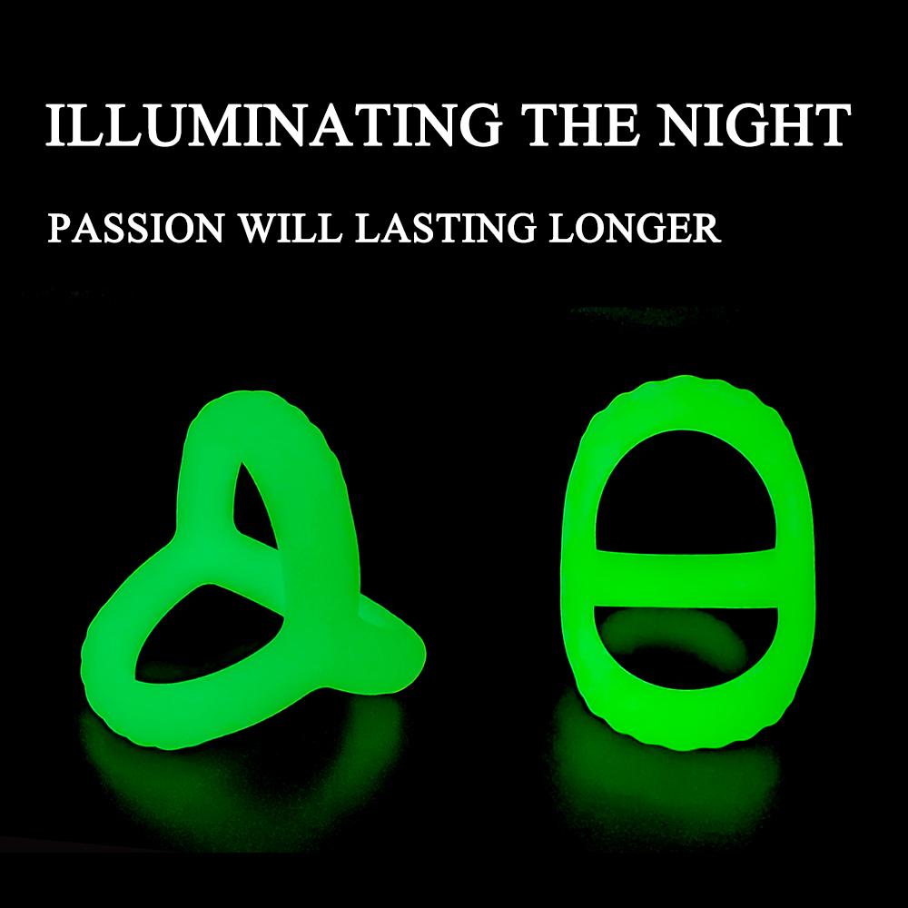Silicone Semen Lock Ring Male Penis Ring Reusable Delay Ejaculation Lasting Scrotum Lock Ring Sex Toys for Men Adult Products