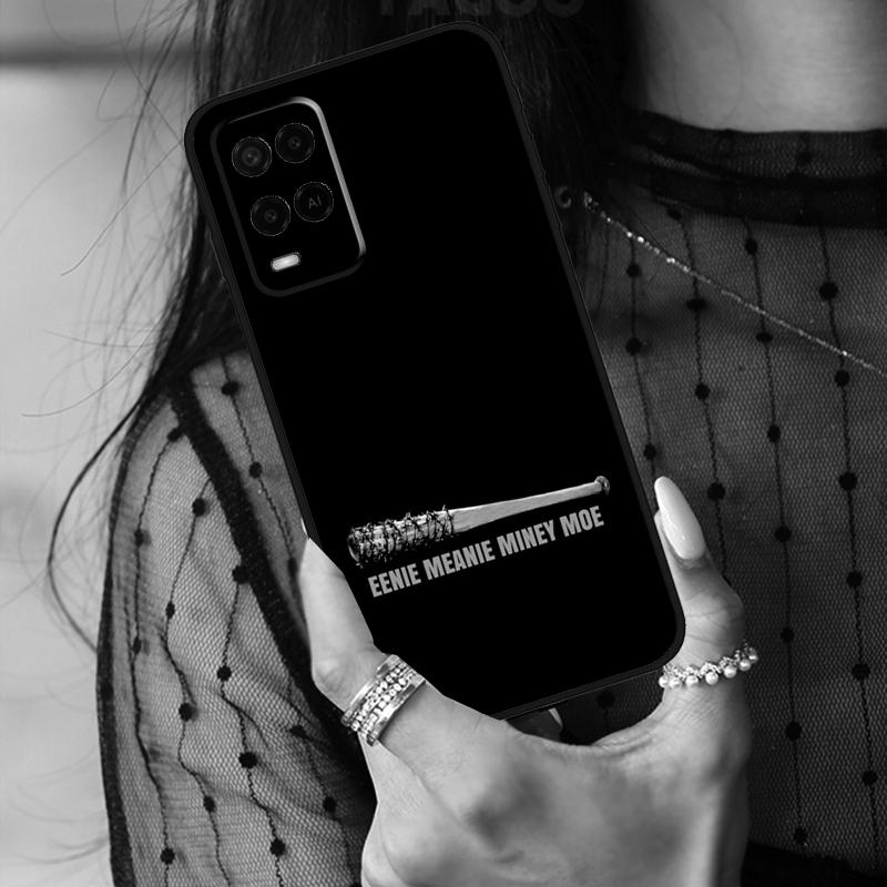 Negan The Walking Dead Case For Oppo A74 A94 A54 A80 A60 A40 A18 A38 A58 A78 A98 A96 A76 A16 A15 A17 A57 A77 A5 Pro