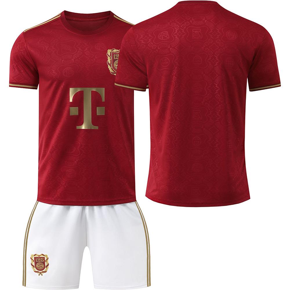 125th Anniversary Edition Jersey 2526 Bayern 9 Kane 6 Kimmich Adult Children s Suit New Football Suit Size 16