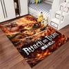 Attack on Titan Anime Print Carpet Home Decor Living Room Rug Suitable for use as an anti-slip for living room bedroom sofas