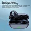 Drahtlose Bluetooth-Kopfhörer Kopfhörer Outdoor Sport Headset mit Ladefach Display Touch Control Ohrhörer
