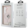 Karl Lagerfeld IML Peekaboo Choupette MagSafe Case for Samsung Galaxy S26 Pink