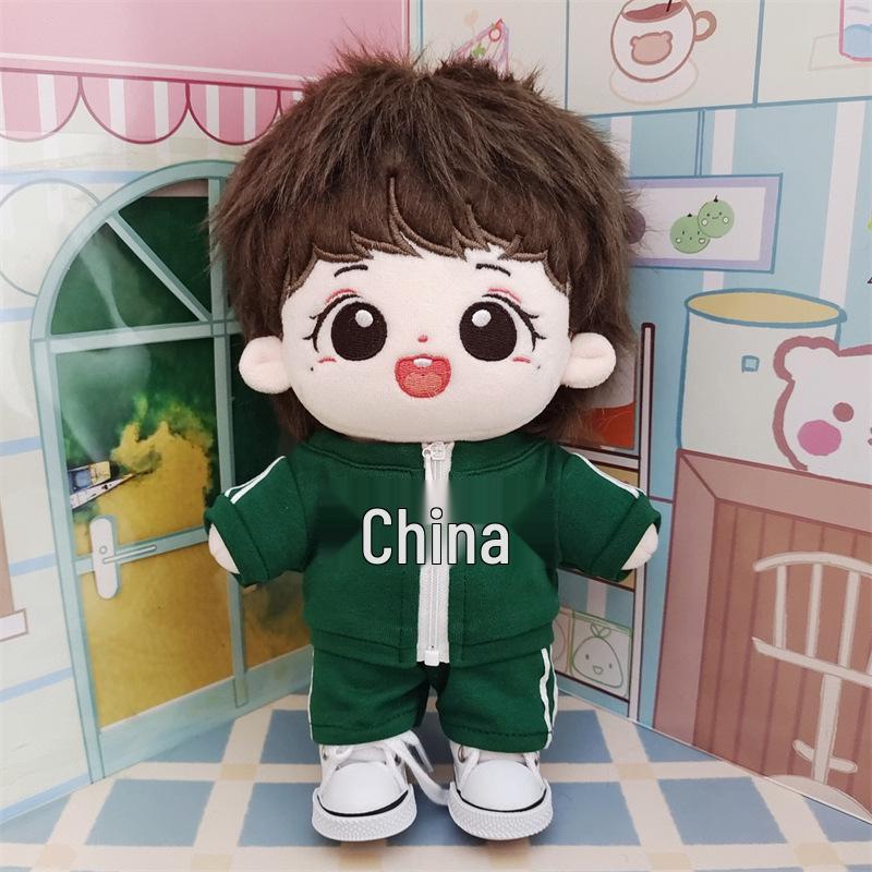 Sun Yingsha 20cm Plush Star Doll - Cute Holiday Toy Gift