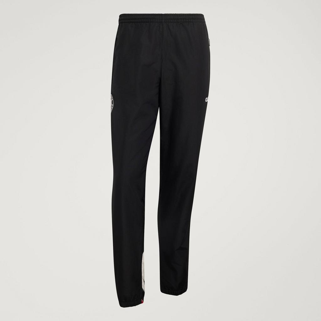 Adidas Knitted Sweatpants Men's Black Moderate Cuffed Pants