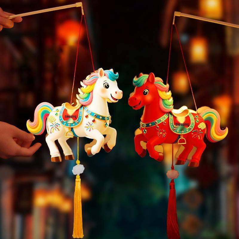 DIY Pony Lanterns for Kids – Handmade New Year’s Lantern Kit for Festive Celebrations