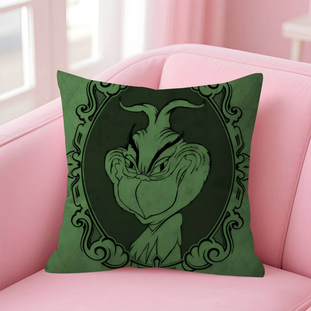 Movie The classic GGrinches Personalized Pillow Cover Kids Bedroom Wild Party Decor Pillowcase kid Birthday shower Gift