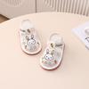 Baby Cartoon Soft Sole Shuffling Shoes For 02 Year Olds With Magic Tape Closure For Toddler Learning Walks