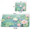 Cute Frog in the Pond Mouse Pad Large Computer Office Game Table Mat XXL Rubber Non-slip Gaming Keyboard Mousepad Long Desk Pads