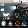 5.75 Inch Led Motorcycle Headlights Round Sealed Beam IP67 Waterproof 6000K/3000K Replacement