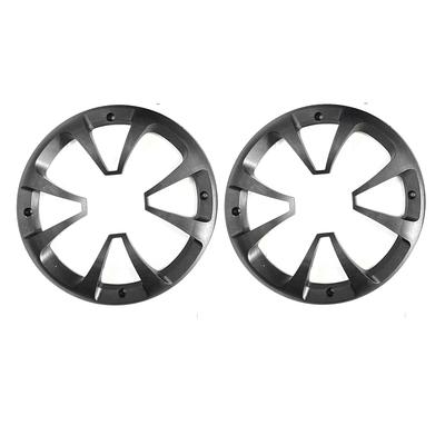 CGP KL-A650-G Audioteile Lautsprechergitter für 6,7 Zoll (17 cm) Lautsprechergitter, Set mit 2, Universelle Lautsprecherabdeckung