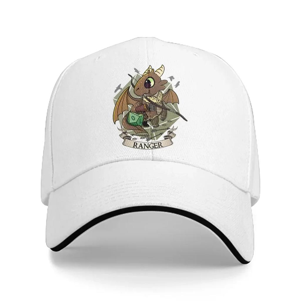 Summer Cap Sun Visor Dragon Ranger Hip Hop Caps DND Game Peaked Hats