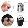 4Pcs Car Styling Wheel Tire Valve Caps Tyre Stem Cover Waterproof Accessories For VW Polo Golf MK4 Passat Tiguan Arteon Touareg zj3