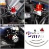 Universal Fuel Pressure Regulator Kit Car Fuel Pressure Regulator 100psi Adjustable Oil Gauge AN 6 Fitting End Oil Hose Fitting
