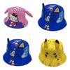 Pikachu Super Mario Bros Kuromi Pattern Fisherman Hat With Sun Protection For Kids And Teens