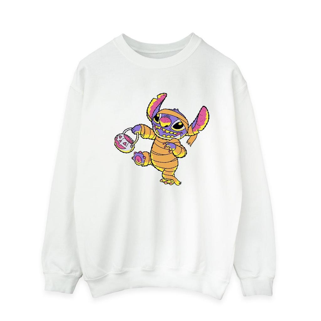Lilo & Stitch Herren-Sweatshirt „Süßes oder Saures“.