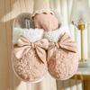 Autumn Winter Couples Casual Plush Slippers Indoor Comfortable Flats Warm Furry Slides Bedroom Shoes