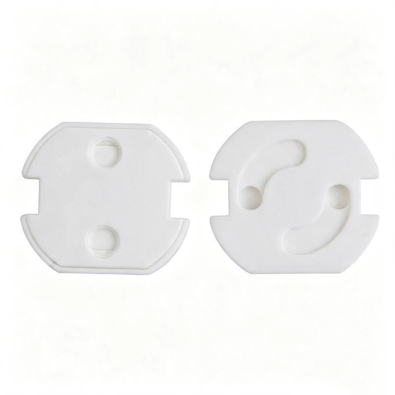 10Pcs Anti Shock EU Power Socket Safety Covers Childproof Electrical Outlet Protectors for Toddler Home Kitchen Use