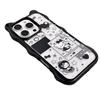 Black and White KT Cat Style iPhone 15 Pro Max Cute Cat Ear Huawei Apple 14 Pro Max Phone Case New Model