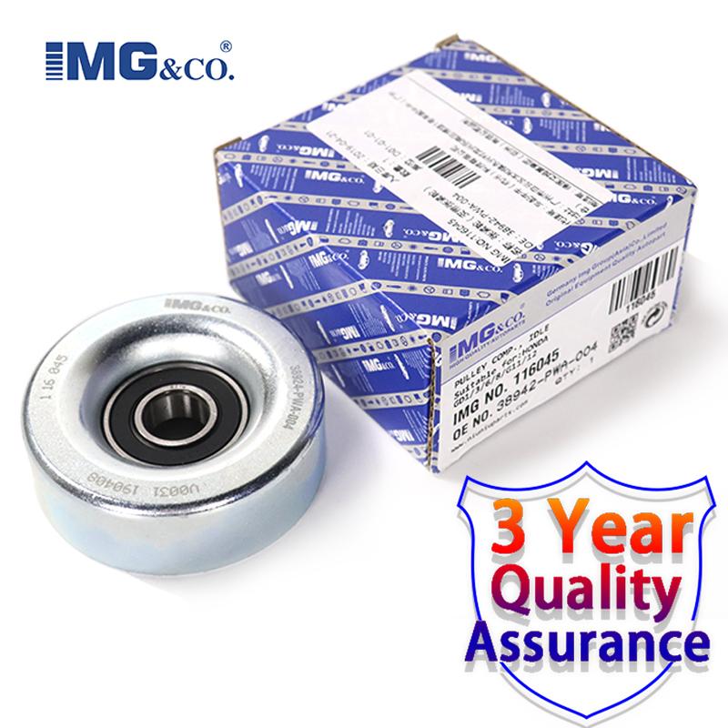 38942-PWA-004 Auto Parts Drive Belt Idler Tensioner Pulley Guide Wheel For Infiniti M45 FX45 2003 2004 2005 2006 2007 2008-2010