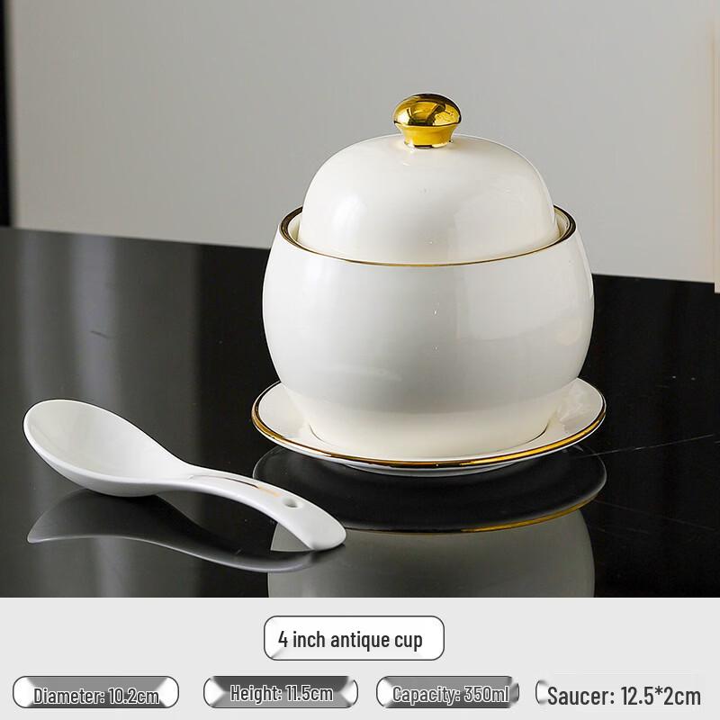 

Ceramic Double Boiler Stew Pot