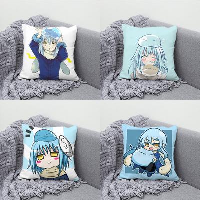 Cute Rimuru Tempest Pillow Case Soft Cushion Cases for Farmhouse Sofa Decor Home Decorations and Protector Pillow Case