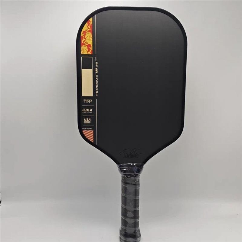 4th Gen Elongated 16mm Full Thermoformed Honeycomb Core Limited Tournament Pickleball Paddle Golden Zodiac Horse Graphic