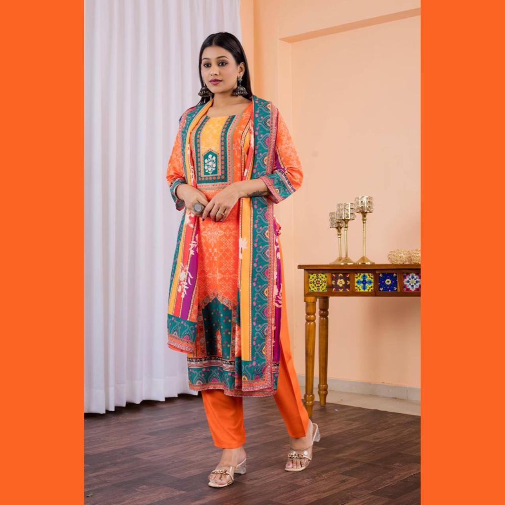 Beautiful Orange Dress