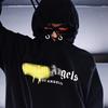 Transgraniczna europejska i amerykańska modna marka palm angel spray paint graffiti litery nadruk bluza sweter męska i damska high street kurtka bf