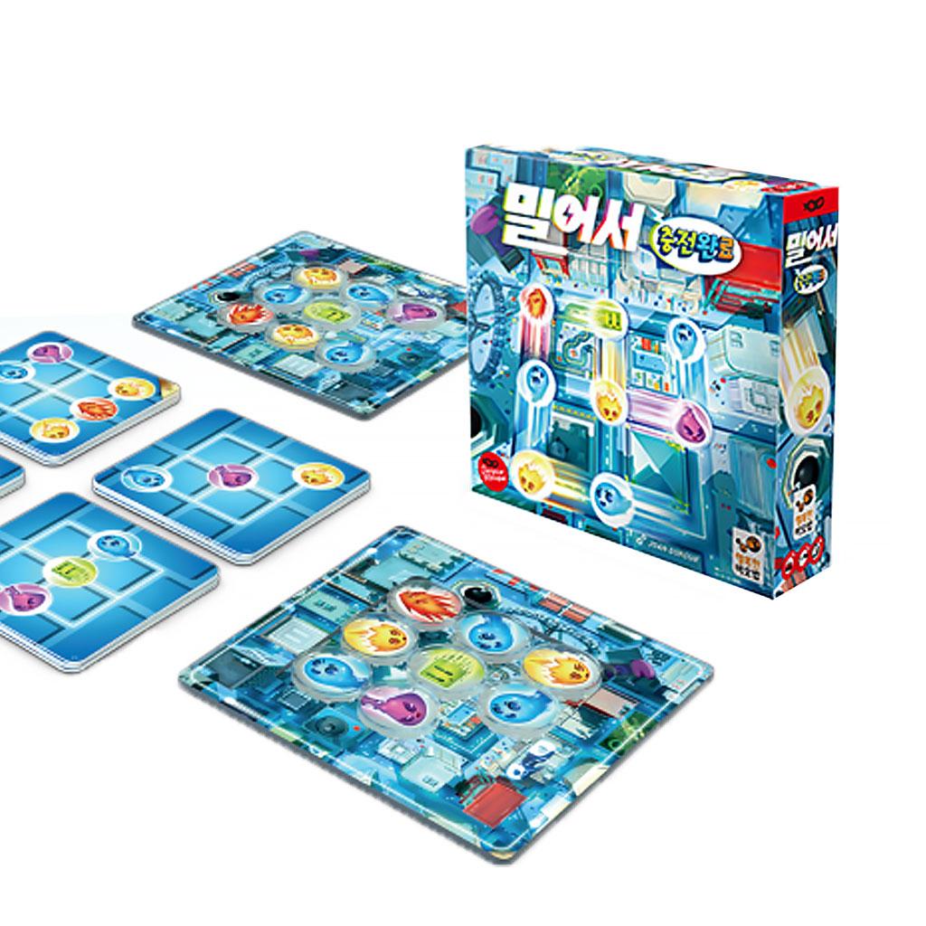 happy baobab Push To Charge Family Coding Brain Game for Elementary Kids - Sliding Puzzle Board Game