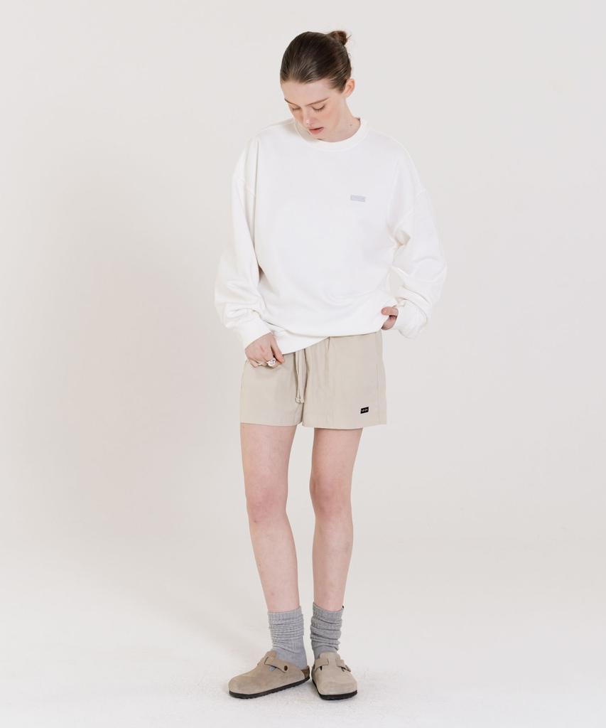 INJIACTIVE Nylon Shorts Beige