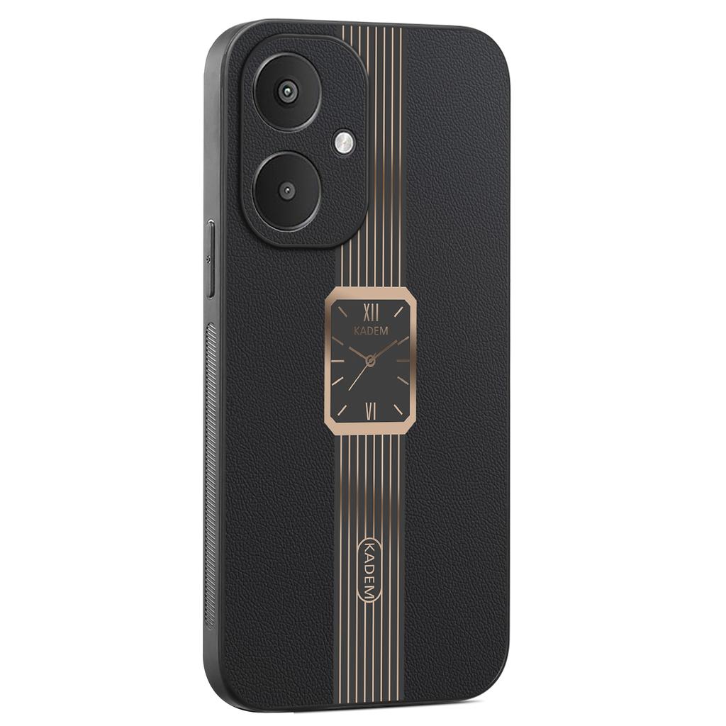 Case For Xiaomi Redmi 13C 5G/13R 5G/Poco M6 5G Leather+TPU+Acrylic Anti-Scratch Phone Cover