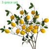 Faux Orange Branches Artificial Fruit Stems for Home Decor Vase Filler Greenery Indoor Decoration Accents
