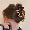 Cute Cartoon Dog Hair Claw Clip For Women Girls Ponytail Holder Accessories Colorful Animal Design Hair Clip Gift
